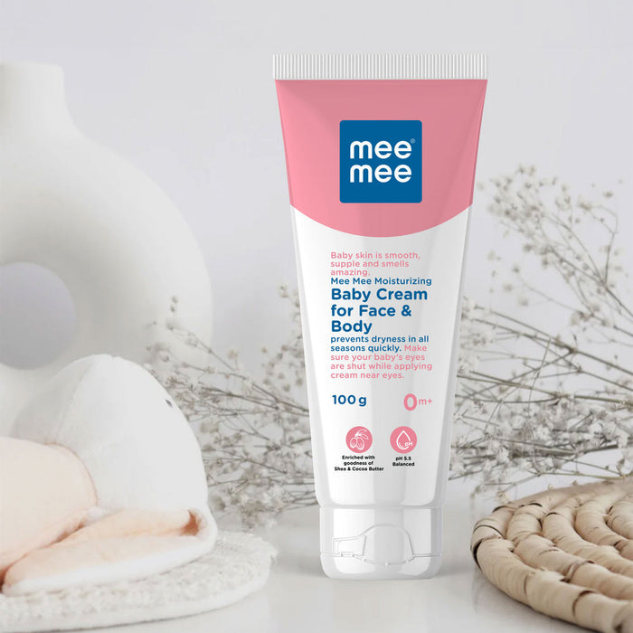 Mee Mee Moisturizing Baby Cream for Face & Body - 100g