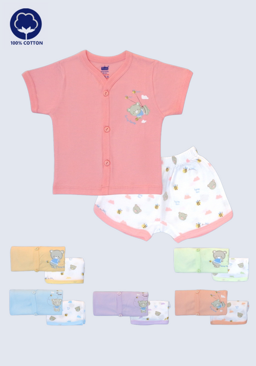 Fashionable casual wear set for baby boys and girls