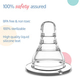 Essential Teat/Nipple for Slim Neck Bottle, 2pcs, Variable Flow
