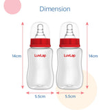 Anti-Colic Slim/Regular Neck Essential Baby Feeding Bottle, 125ml (Pack of 2)