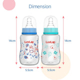 Anti-Colic Slim/Regular Neck Essential Baby Feeding Bottle, 125ml (Pack of 2)
