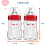 Anti-Colic Slim/Regular Neck Essential Baby Feeding Bottle, 125ml (Pack of 2)