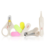 Baby Grooming Scissors & Nail Clipper Set/Kit, Manicure Set, 4pcs