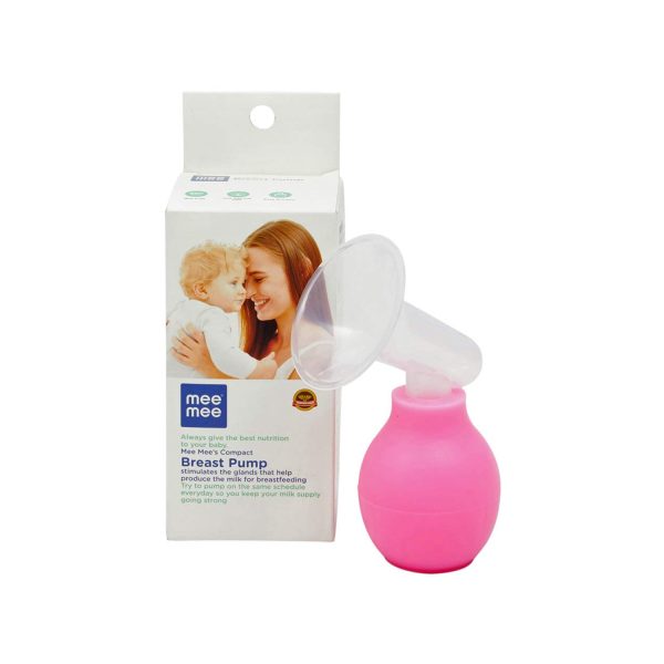 Mee Mee Compact Breast Pump - Pink
