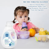 Mee Mee Anti-Bacterial Baby Liquid Cleanser for Fruits, Bottles, Accessories & Toys - 1.5L