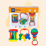 Mee Mee Baby Rattle Gift Set (3 Pieces) | 100% Safe Baby Rattles