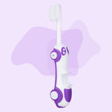 Mee Mee Foldable Infant to Toddler Toothbrush | Travel-Friendly Baby Car Toothbrush