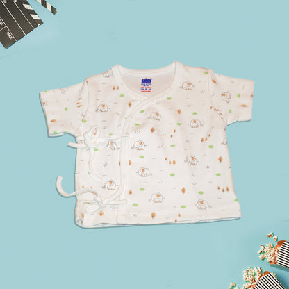 Newborn Baby Cotton Shorts & Wrap Top Set