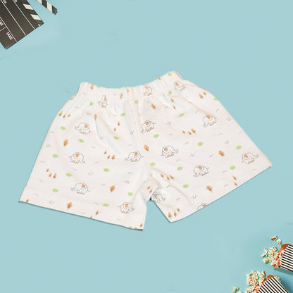 Newborn Baby Cotton Shorts & Wrap Top Set