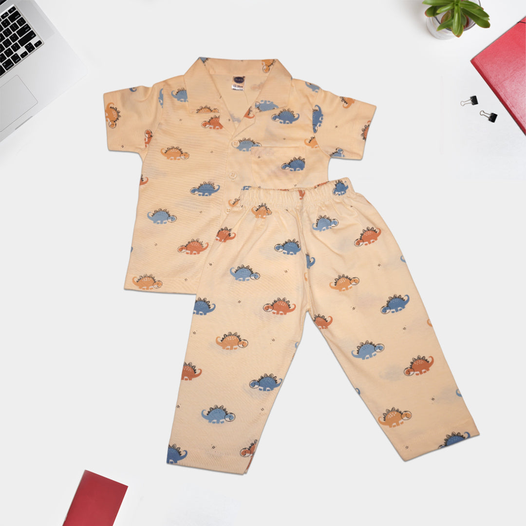 Kids Cotton Night Suit Set – Soft & Comfy