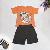 Orange T-Shirt and Short Set