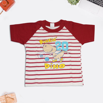 Red T-Shirt and Shorts Set for Kids