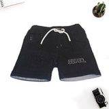 Kids Grey Collar T-Shirt with Shorts