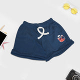 Red and Blue T-Shirt and Shorts Set for Kids