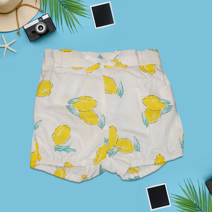 Buy Girls printed shorts Set