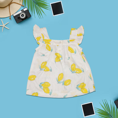 Buy Girls printed shorts Set